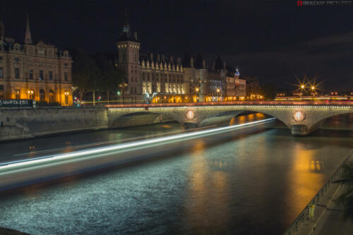 PARIS BY NIGHT QUAIE DE SEINE